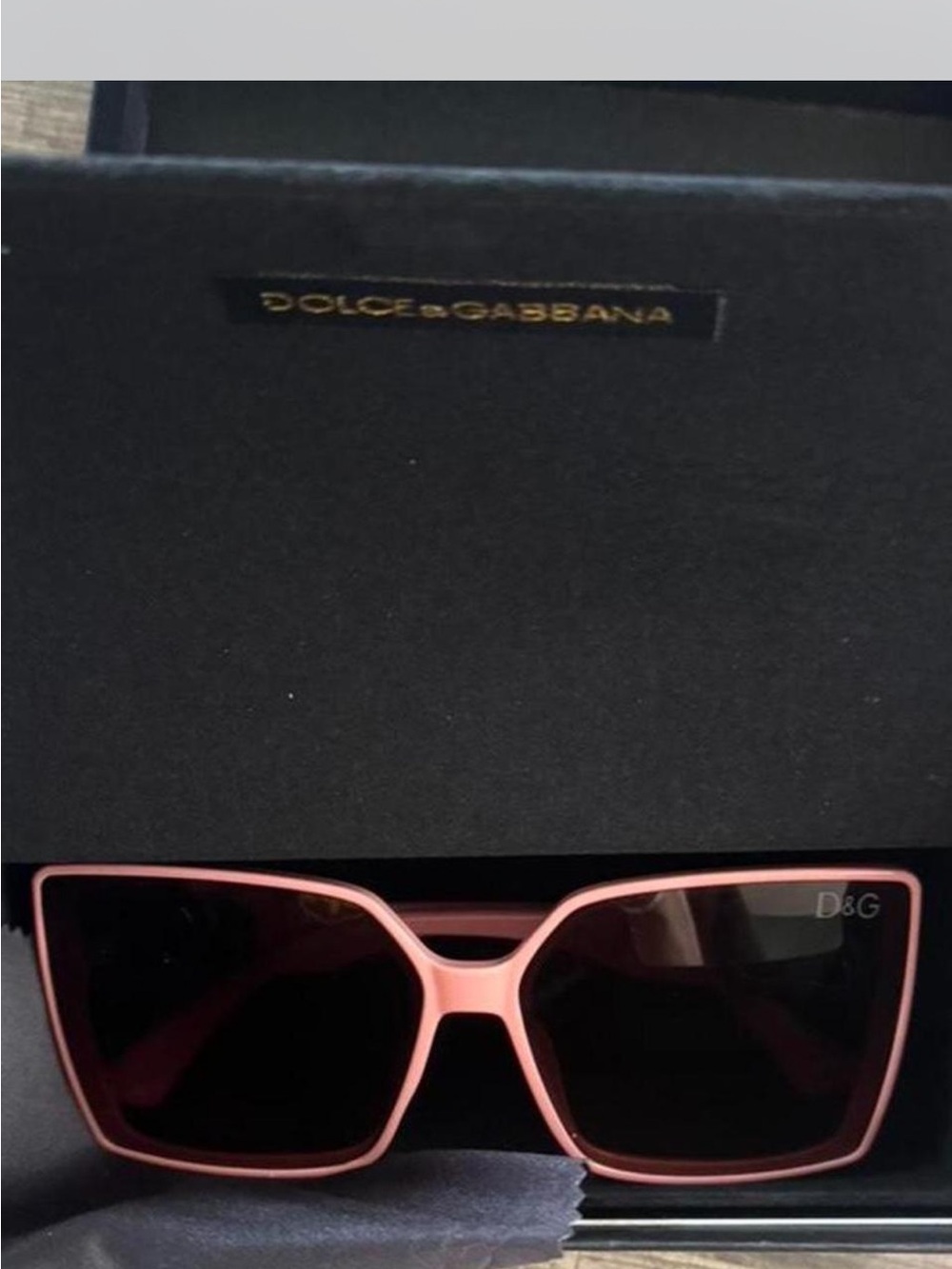 Women’s Pink Square Sunglasses